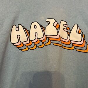 new jersey brand haz boutique XL crewneck sweatshirt